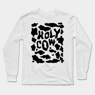 Holy Cow Print Long Sleeve T-Shirt